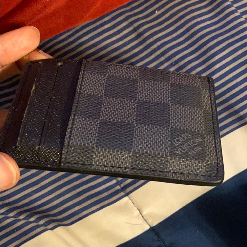 Black Louis Vuitton Card Holder / Wallet